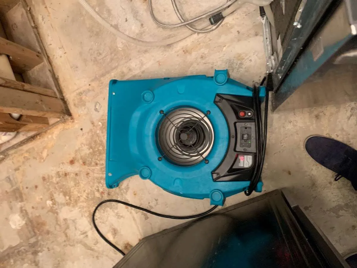 Air mover drying equipment for Mold Remediation & Removal in Spring Lake Park